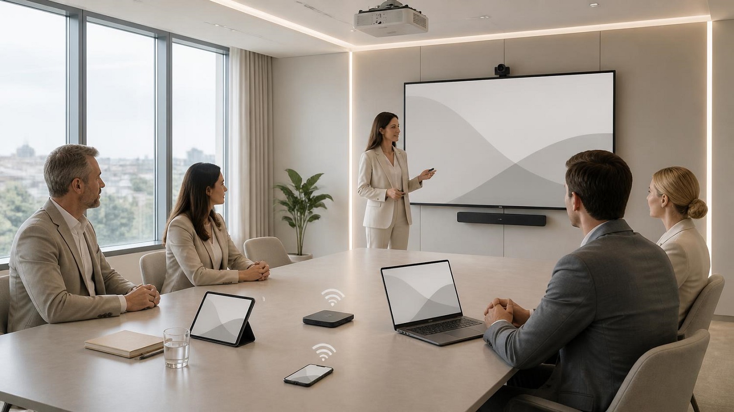 Präsentationstechnik-Raum