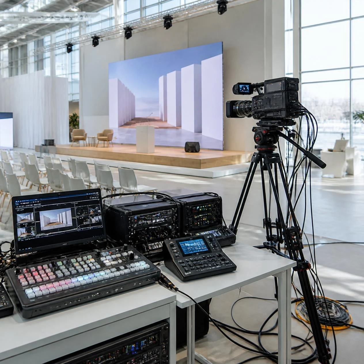 Videotechnik-Saal